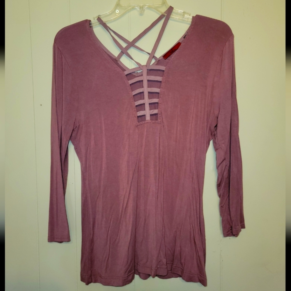 Buckle BKE 3/4 Sleeve Top